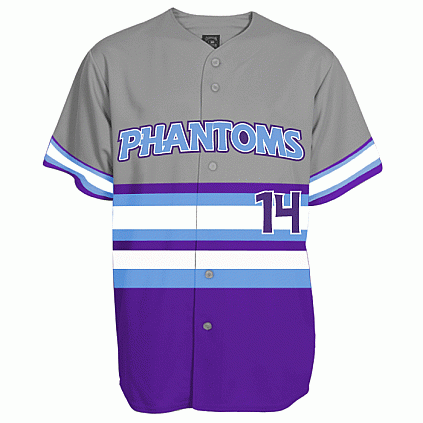 Throwback BB Jersey SS Full-Button