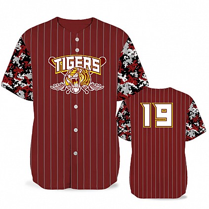 CamoRilla Digital BB Jersey SS Full-Button
