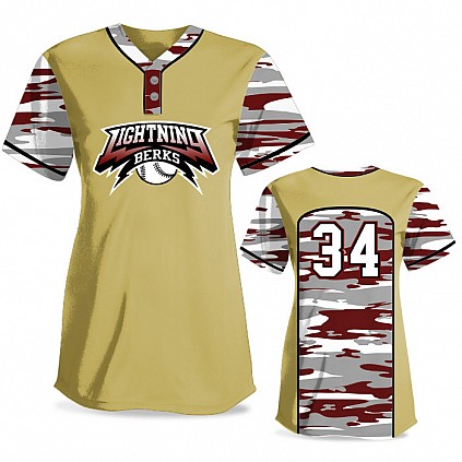 Camo Soul Traditional FP Jersey SS 2-Button