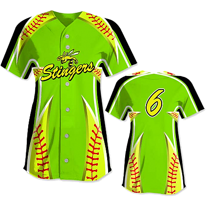 Bash Stitches FP Jersey SS Full-Button