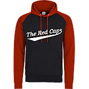 Red Caps Contrast Hoodie