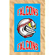 Club All-Over Beach Towel: Angry Baseball