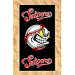 Club All-Over Beach Towel: Angry Baseball