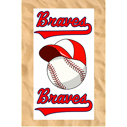 Club All-Over Beach Towel: Cap