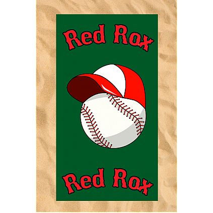 Club All-Over Beach Towel: Cap