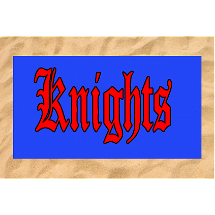 Club All-Over Beach Towel: Club Logo