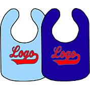Club Baby Bib: Club logo