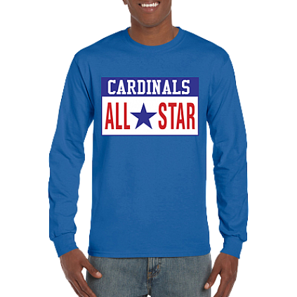 Club T-Shirt, Lange Mouw: All-Star