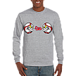 Club T-Shirt, Lange Mouw: 2 Angry Baseballs