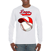 Camiseta Club, manga larga: Baseball+Cap