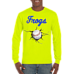 Club T-Shirt, Lange Mouw: Crack Baseball