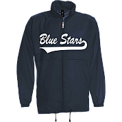 Blue Stars Windbreaker