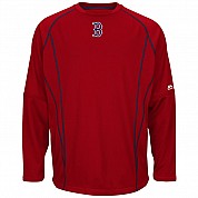 Authentic On-Field Pullover: Red Sox