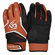 Louisville Slugger Omaha Batting gloves, Orange 