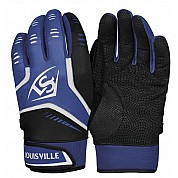 Louisville Slugger Omaha Batting gloves, Royal 
