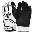 Louisville Slugger Omaha Batting gloves, White