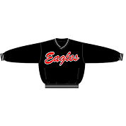 Eagles PolyMicro Pullover Jack, zwart