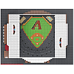 BRXLZ Lego Stadium: Diamondbacks