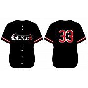 Jersey Gefle, Black: Flatback Mesh