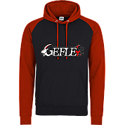 Sudadera con capucha en contraste Gefle