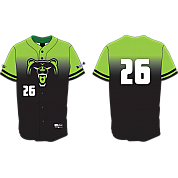 Grizzlies Shirt, Full-Button: Flatback Mesh