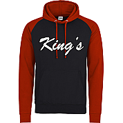 Felpa con cappuccio a contrasto King's College