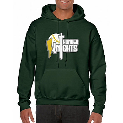 New Forest Thunderknights Hoodie verde oscuro
