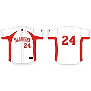Islanders Softbal Shirt Pin Dot Mesh