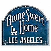 Houten Home Sweet Home sign, Dodgers