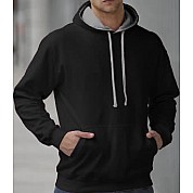 Hooded Sweater 2 Color: Black/Grey
