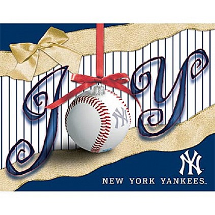 Tarjetas de Navidad Yankees