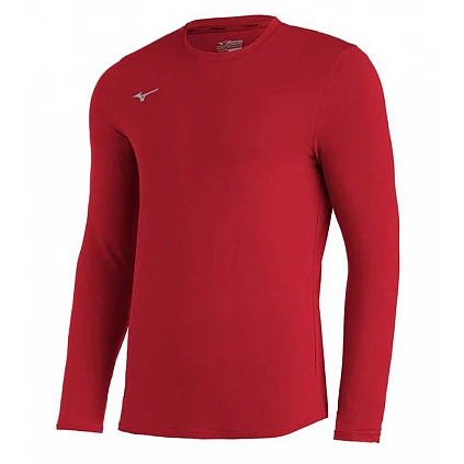 Camiseta interior Mizuno COMP Diamond LS: Rojo