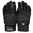 Louisville Slugger Prime Batting Handschuhe, Schwarz