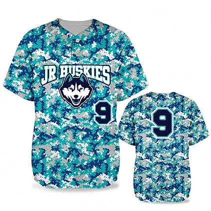 Camo Digital BB Jersey SS 2-Button