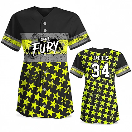 Flag FP Jersey SS Full-Button