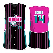 FoulLines FP Jersey Sleeveless Full-Button