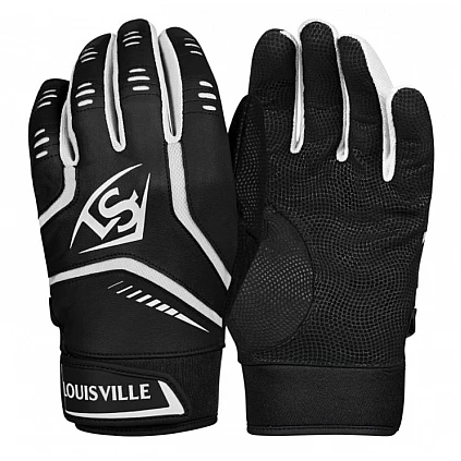 Louisville Slugger Omaha Batting gloves, Black
