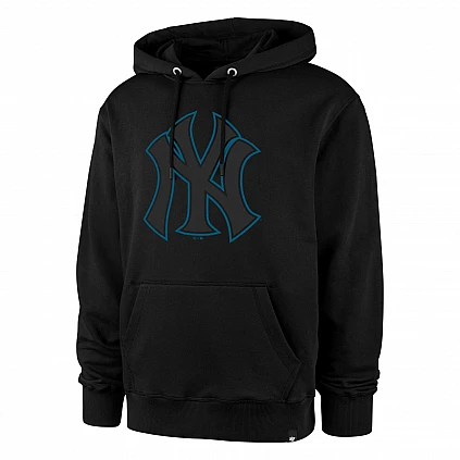 '47 Brand Yankees Burnside Hoodie Black