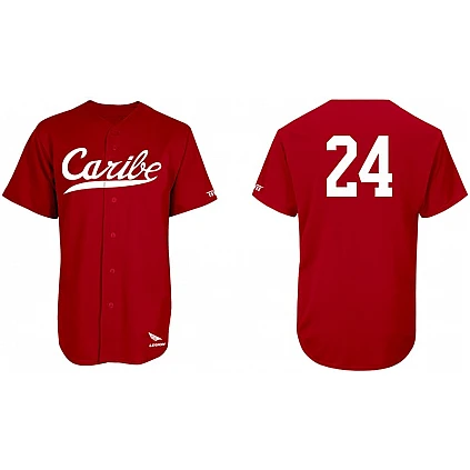 Caribe Trikot: Rotes Flatback-Netz