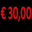 € 30,00 Spending Voucher Points System (600 Points)