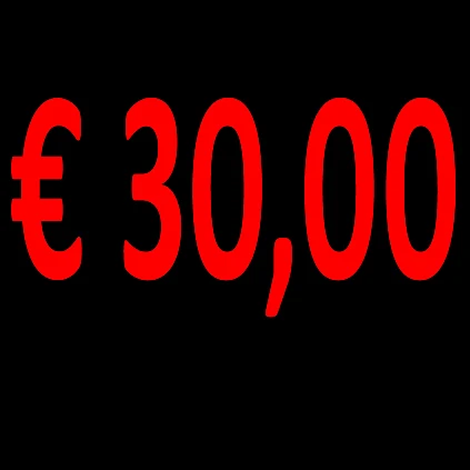 € 30,00 Spending Voucher Points System (600 Points)