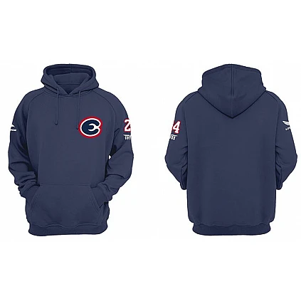 Felpa con cappuccio Enskede: Logo E