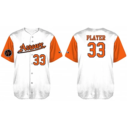Arrows Trikot, Orange/Weiß