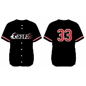 Gefle Jersey Black: Flatback Mesh