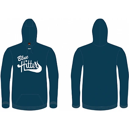 Felpa con cappuccio Blue Hitters