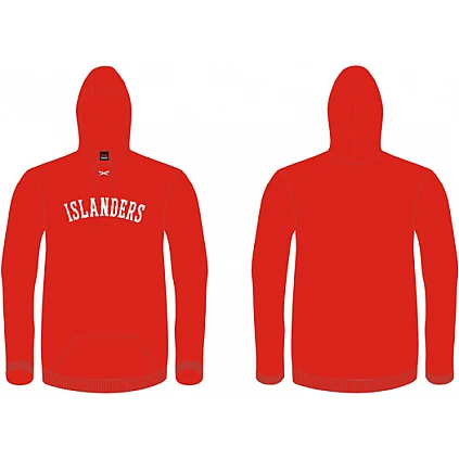 Islanders Hoodie: Rood
