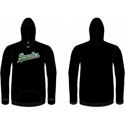 Rowdies Kapuzenpulli: Schwarz