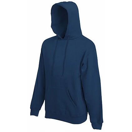Sudadera con capucha azul marino