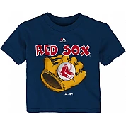 Baseball Mitt T-Shirt: Red Sox