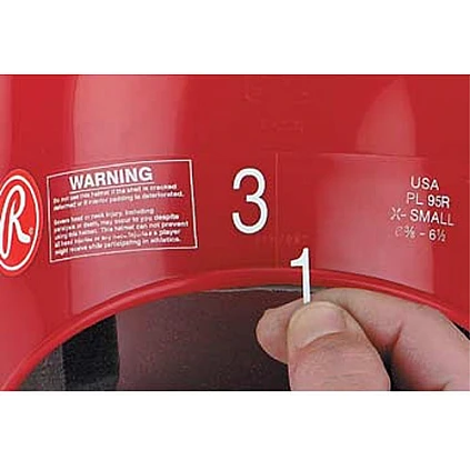 Easton Alpha Helmet: Navy